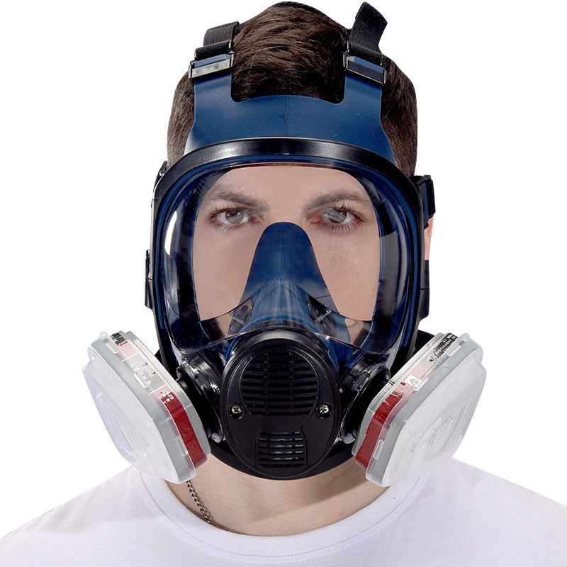 Máscara de gas A8 con filtro,  - Dust Mask Construction reseña y precio