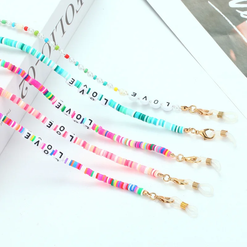 Cordón con letras de cerámica  - Mask Chain Holder reseña y precio